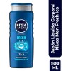 Jabón Corporal Nivea Men Fresh Ice Antibacterial, 500 Ml
