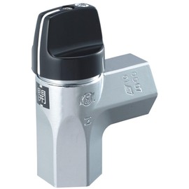 Libirac (Koyo Sangyo) L Type Flexible Pipe Gas Stopper for City Gas Rc1/2-Rc1/2 G333N-T