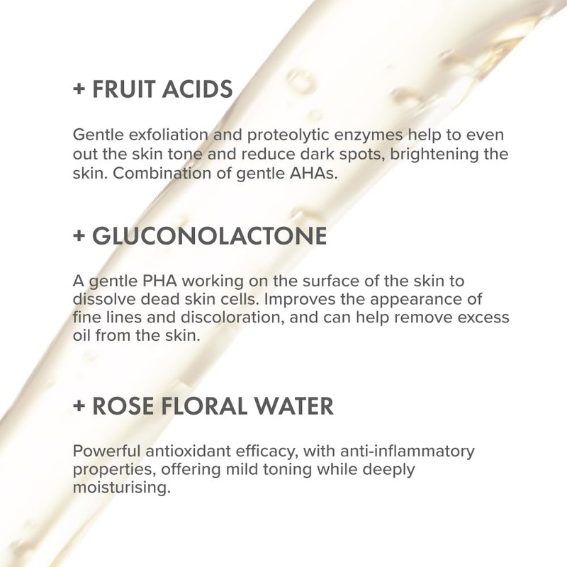 The Organic Pharmacy Rose Exfoliating Night Essence, 150ml - Gently