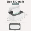 Wet Tissue Box Paper Dispenser for Wipes & Napkins -