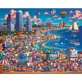Dowdle Jigsaw Puzzle - Miami Beach - 500 Piece