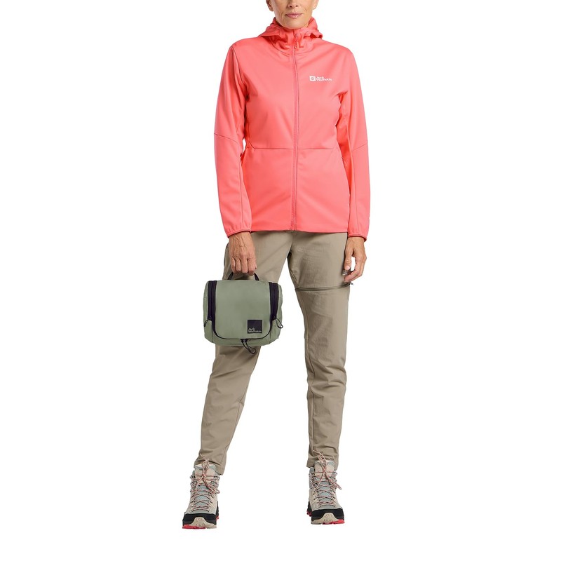 Jack Wolfskin Wandermood Wash Bag, Mint Leaf