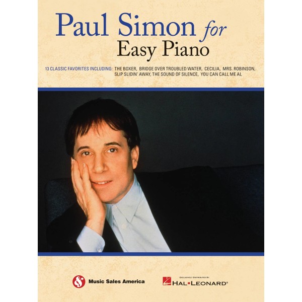 Paul Simon for Easy Piano Sheet Music Vocal Lyrics 13