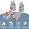 Innfeeltech Pack of 10 Connection Clamps, 1 in 3 Out