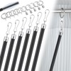 Shimeyao 6 Pack Stainless Steel Iron Curtain Pull Wand Universal