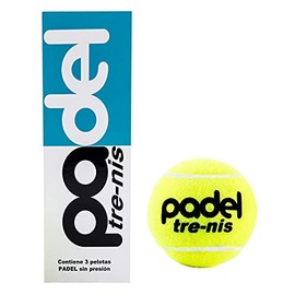 Pelotas de Pádel sin presión 1 envase con 3 pelotas