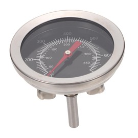SHOWERORO 1 PC Bimetallic Food Thermometer for Oven and Barbecue Accurate Household Baking Thermometer with Celsius Fahrenheit Measurement for Grilling and Cooking