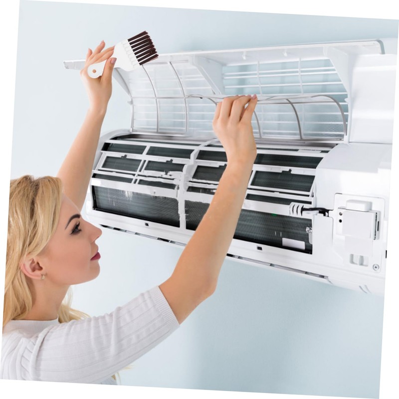 BUGUUYO 4pcs Condenser Brush Air Conditioners Soft Refrigerator Coil Cleaning