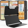 Cooperwin Clipboards Nursing Clipboard Trifold Foldable, 3 Layers Aluminum Nurse