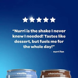 Nurri 30g Chocolate Ultra-Filtered Milkshake 11 fl. oz., 12 pk. FREE SHIPPING