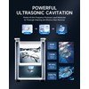 CREWORKS 2L Digital Ultrasonic Cleaner with Degas & Gentle Modes,