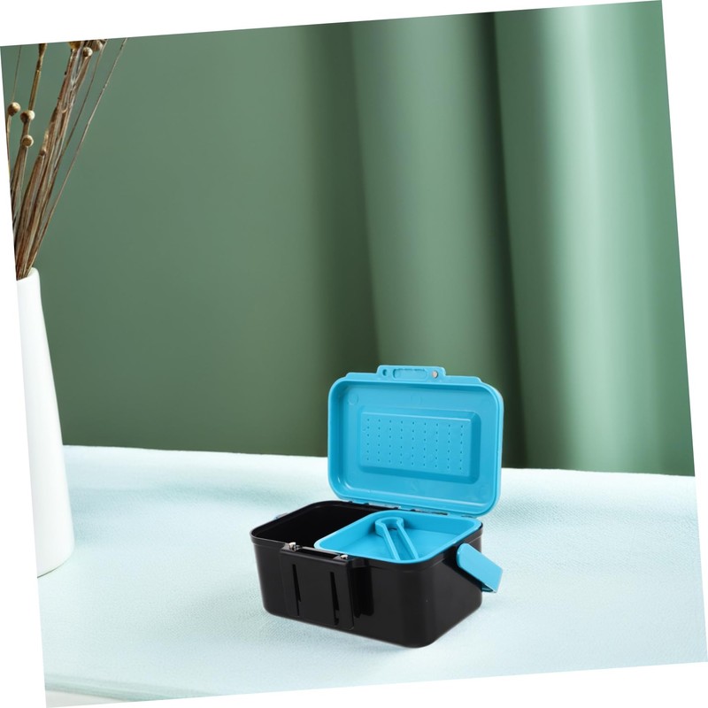 Abaodam Fishing Bait Container Worm Bait Holder Portable Tackle Box
