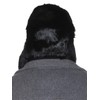 Harrys-Collection Men's Hat Made from the Finest Rabbit Fur Black