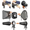 Godox S-Type Bracket/Bracket Mount, Angle Adjustable/Holder with Bowens Mount, For