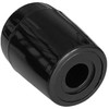 Stick Capsule Non-Slip Rubber Protector for Umbrellas and Sticks, black,