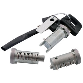 PIAGGIO Original Lock Set / Ignition Lock / Helmet Compartment Lock Compatible with Piaggio Zip SSL 25 2T AC 99-, Zip 2 SP 50 ZAPC250 2T, Zip Base 50 2T