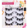 Russian Stripes False Eyelashes Wispy Lashes 8D Fluffy Eyelash Manga