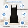 Vyndicca Pack of 12 Cooking Aprons, Baking Apron with 2