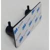 Ganchos Dobles para Toallas, Montaje en Pared, Negro Mate, 9