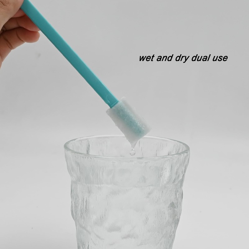 Kevinrooty 50PCS Disposable Crevice Cleaning Brush Kit, Disposable Toilet Brush,
