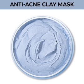Nykaa Naturals Anti-Acne Clay Mask - Protects Skin from Acne Breakouts, Reduces Skin Irritation, Promotes Clearer Looking Skin - Vegan, Sulphate & Paraben Free, All Natural - 100gm