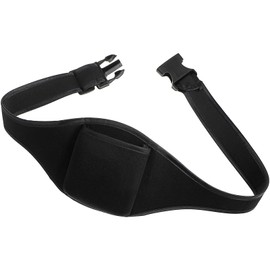 Kisangel Microphone Aerobic Bag Microphone Waist Belt Wear-resistant Microphone Belt Phone Armband Waist Bag Microphone Waist Belt Holder Microphone Pack Belt Holder Polyester Travel Wireless