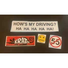 Toy Story Pizza Planet Delivery Truck Decal set - Krat.fm / How's my driving