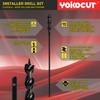 Flexible Installer Drill Bit 3/4 Inch x 54 Inch, Wire