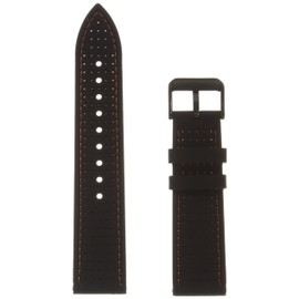 Hadley Roma MS3351RAG200 Black Silicone Watch Band