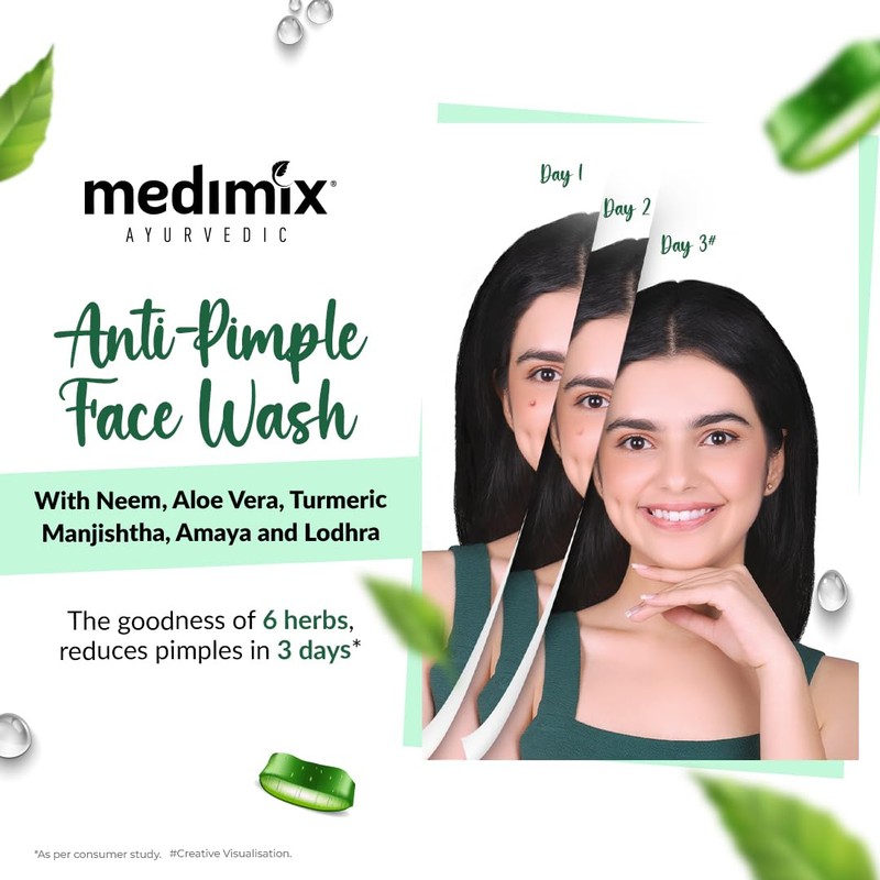 Medimix Ayurvedic Face Wash for All Skin Types - Soap