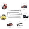 Chrome Stainless Steel Metal License Plate Frame Tag Cover With