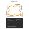 Flip Bumper Ring Propeller Guard Protector, One-Piece Anti-Drop Anti-Scratch Paddle