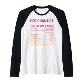 Periodontist Raglan Baseball Tee
