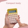 Exlliy Exlliy Pocket Calculator, Kids 8 Digit Small Desktop, LCD