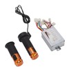 48V 800W Brushed Motor Controller with Yellow Grips Set Heat