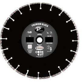 Diamond Products Core Cut Diamond Product 88284 Premium Black Segmented High Performance Turbo Diamond Blade 7-Inch x .095 x 7/8-Inch