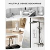 MTYGK Automatic Soap Dispenser Touchless, 6-Level Adjustable,13.5oz/400ml Rechargeabled Wall Mounted
