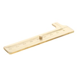 Utoolmart Brass Vernier Caliper Ruler Measuring Tool 80mm, for Measuring Gemstones and Other Jewelry Components