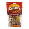 Hartz Oinkies Smoked Pig Skin Bacon Flavored Wrap Dog Treat