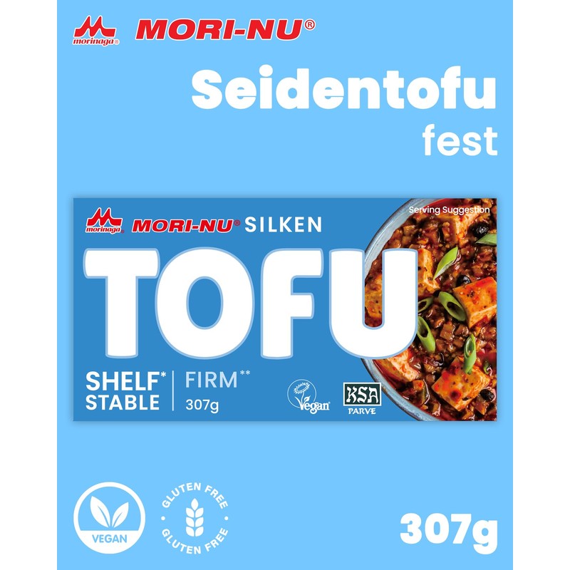 MORI-NU Tofu Hard - Solid Silk Tofu Made from Soybeans