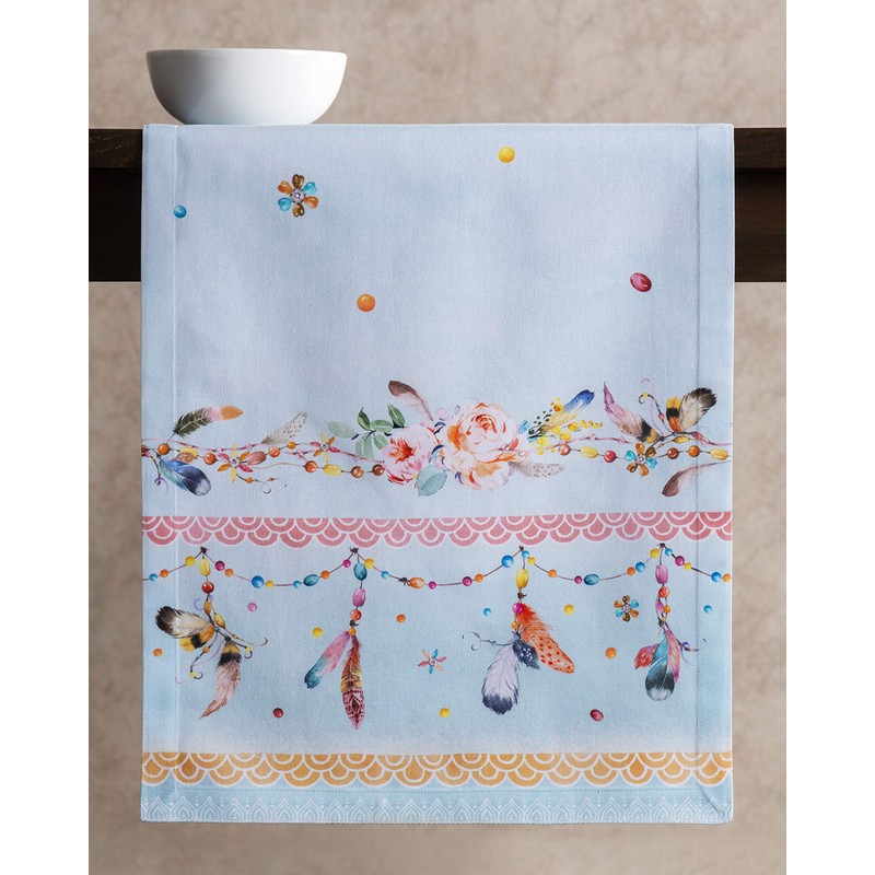 Maison d' Hermine Tablerunner 100% Cotton Decorative Easter Tablerunners Washable