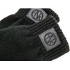AS Roma ASR Leather Patch Knitted Gloves Black
