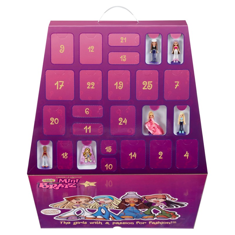 MGA's Miniverse Bratz Minis Advent Calendar - 25 Surprises, Y2K