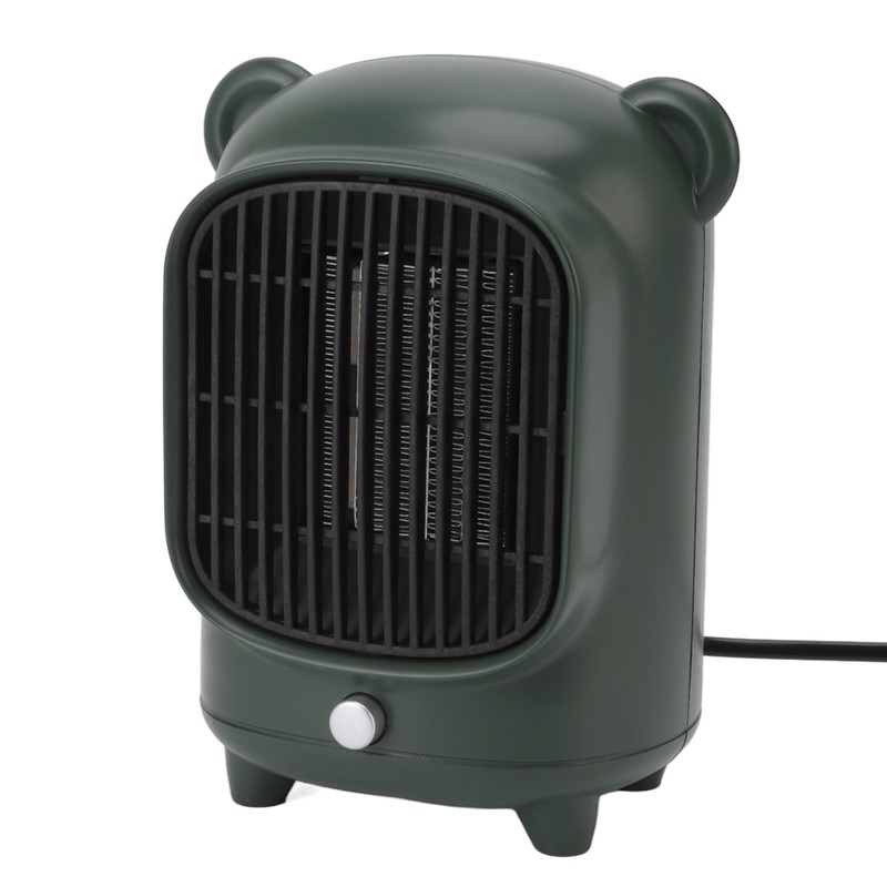 Space Heater Fast Quiet Heating Green Portable Mini Desktop Electric