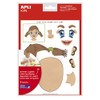 APLI Kids 11927 - Removable Theme Stickers: Face - 12