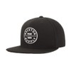 Brixton mens Oath Iii Snapback Baseball Cap, Black, One Size