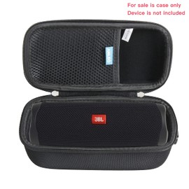 Anleo Hard Travel Case for JBL FLIP 5 / JBL FLIP 6 Waterproof Portable Bluetooth Speaker (Black)