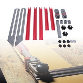 Stair Tread Template Tool, Aluminum Alloy Stair Tread Gauge, Stairs Treads Jig, 17.9 to 58.9in, Stairs Treads Measuring Tool, Step Template Tools for Many Types of Layout Projects