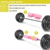 Inhomest Barbell Pad Squat Pad for Squats Hip Thrusts Lunges