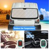 Windshield Sun Shade Compatible with 2014-2025 Ram ProMaster Windshield and